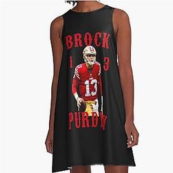 Brock Purdy A-Line Dress