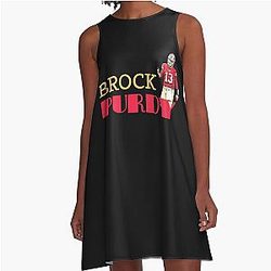 Brock Purdy A-Line Dress
