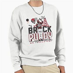 Brock Purdy San Francisco Mr Relevant Pullover Sweatshirt