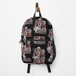 Vintage 90s Brock Purdy backpack