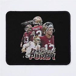 Vintage 90s Brock Purdy Mousepad