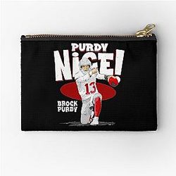 Brock Purdy Zipper Pouch