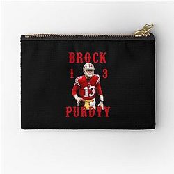 Brock Purdy Zipper Pouch
