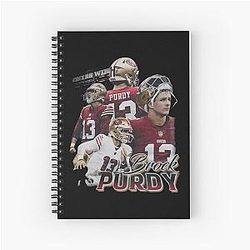 90s Brock Purdy Spiral Notebook