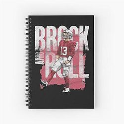 Brock Purdy Spiral Notebook