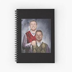 Brock Purdy George Kittle Notebook