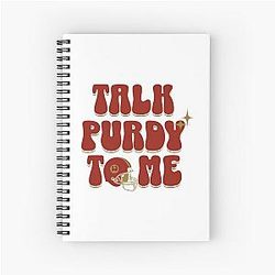 Brock Purdy  Spiral Notebook
