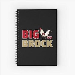 Brock Purdy Spiral Notebook