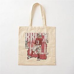 Brock Purdy Cotton Tote Bag