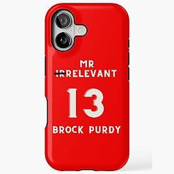 Brock Purdy Mr Irrelevant iPhone Tough Case