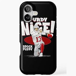 Brock Purdy Nice iPhone Tough Case