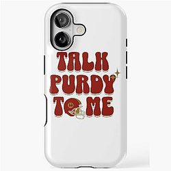 Brock Purdy Talk to Me Tough Case