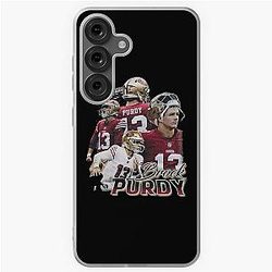 Vintage 90s Brock Purdy Samsung Galaxy Case