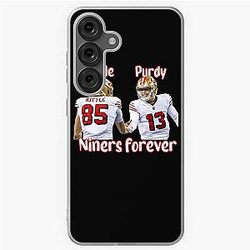 Brock Purdy and George Kittle Celebration - Niners Forever Samsung Galaxy Soft Case