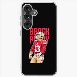 Brock Purdy After Touchdown Bold Samsung Galaxy Case