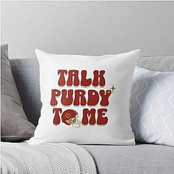 Brock Purdy Throw Pillow