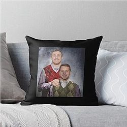 Brock Purdy George Kittle Throw Pillow