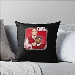 Brock Purdy and Deebo Samuel The Essential Throw Pillow