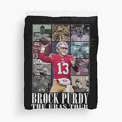 Brock Purdy The Eras Tour Duvet Cover