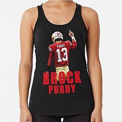 Brock Purdy 13 Racer Back Tank Top