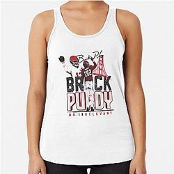 Brock Purdy San Francisco Mr Relevant Racerback Tank
