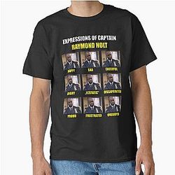 Expressions of Raymond Holt - Brooklyn Nine-Nine Classic T-Shirt