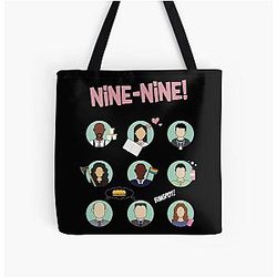 Nine Squad All Over Print Tote Bag