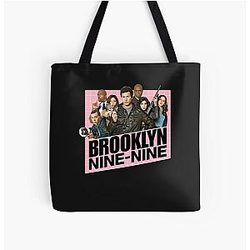 Brooklyn Nine Nine Pink Logo Classic T Shirt All Over Print Tote Bag