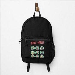 Nine characters stickers Backpack