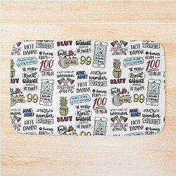 Brooklyn Nine Nine TV Show Art Bath Mat