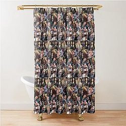 Nine Shower Curtain