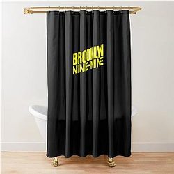 Brooklyn Nine Classic T-Shirt Shower Curtain