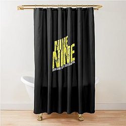 Nine Cool Shower Curtain