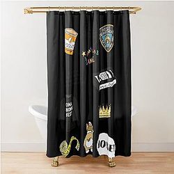 Brooklyn Nine-Nine TV Show Shower Curtain