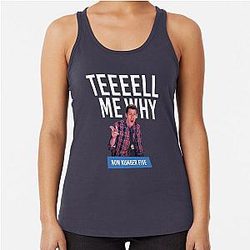 Tell Me Why Brooklyn Nine-Nine B99 Racerback Tank Top