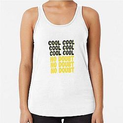 Brooklyn Nine Nine Cool No Doubt Meme Racerback Tank Top