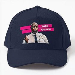 Yass Queen -  Captain Holt Gay Card - Brooklyn Nine Baseball Cap