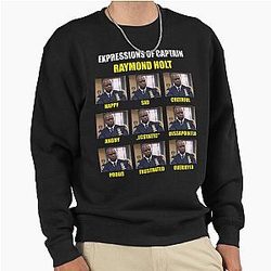Expressions of Raymond Holt - Brooklyn Nine Nine Sweatshirt