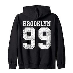 Vintage Brooklyn Nine I NYC Zip Hoodie
