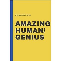 Notebook Journal 120 pages unruled notebook Brooklyn Nine Nine themed cover