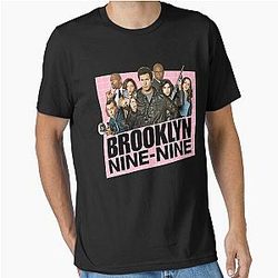 Brooklyn Nine Nine Pink Logo Classic T-Shirt