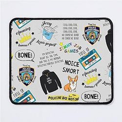 Nine Doodle Mouse Pad