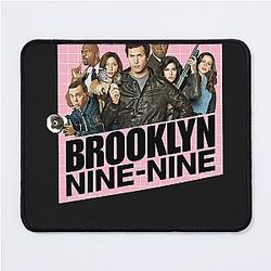 Brooklyn Nine Nine Pink Logo Classic T Shirt Mouse Pad