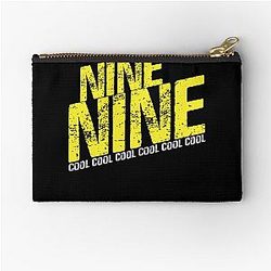 Nine Cool Logo Zipper Pouch