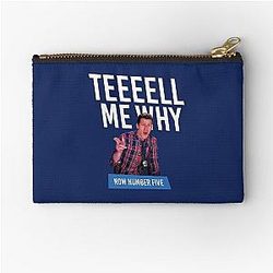 Tell Me Why Brooklyn Nine Nine Zipper Pouch