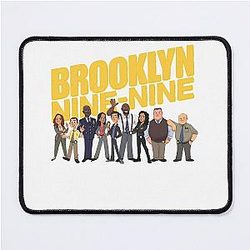 Nine Characters Chibi Mouse Pad