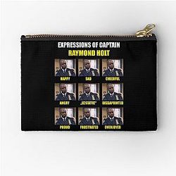 Expressions of Raymond Holt Brooklyn Nine Nine Zipper Pouch