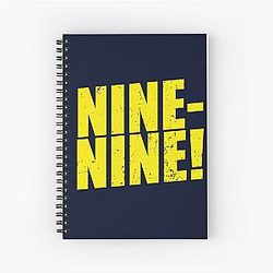 Nine-Nine Brooklyn 99 Spiral Notebook