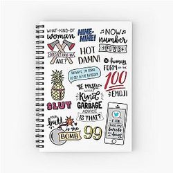 Brooklyn Nine-Nine TV Show Art Notebook
