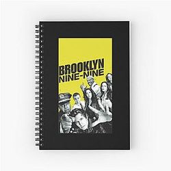 Brooklyn Nine Spiral Notebook